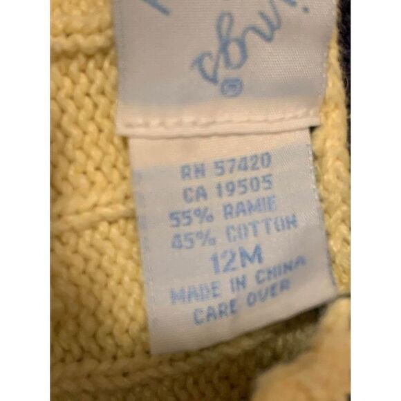 Hartstrings Baby 12m Boys Sweater Button Down - Picture 4 of 5